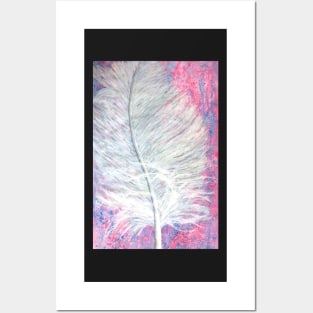 Angel Feather Painting Posters and Art